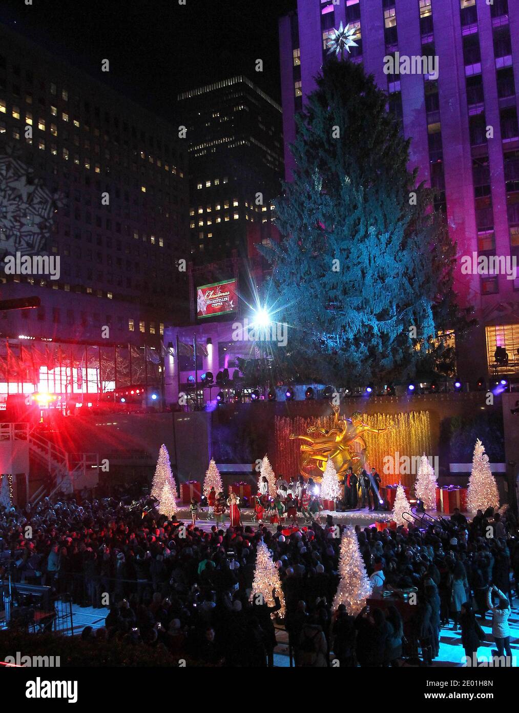 U.S Singer Mariah Carey attends the 81st annual Rockefeller Center ...