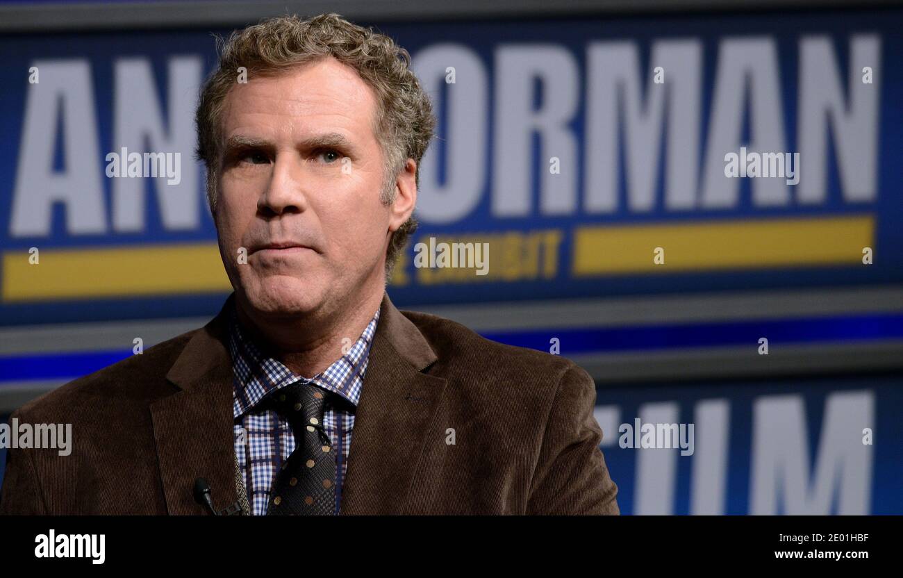 Actor Will Ferrell discusses his new movie Anchorman 2: The Legend