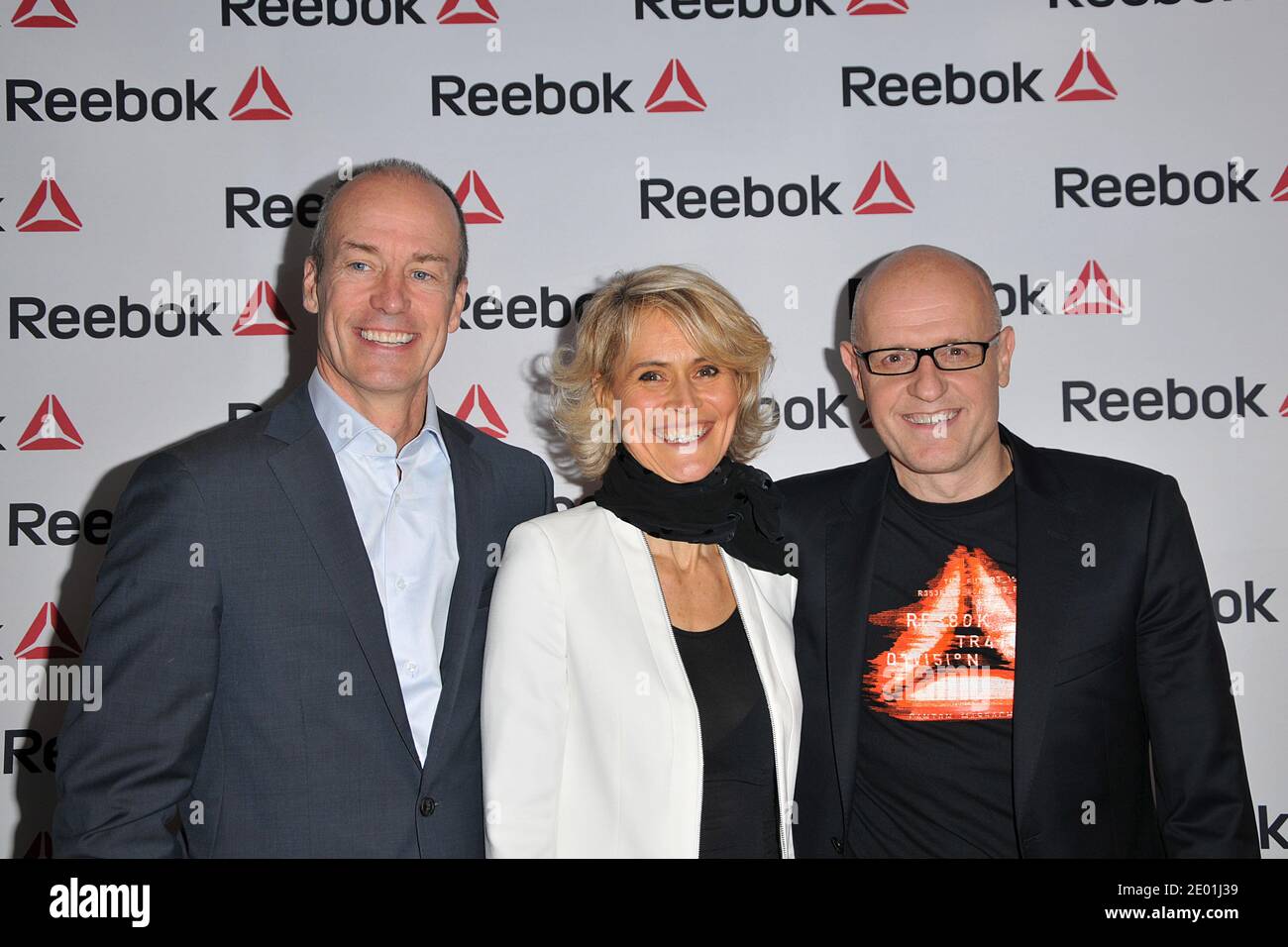 Matt O'Toole,Sandrine Retailleau and Alain Pourcelot attending the Reebok  Concept Store Opening event at Avenue de L'Opera in Paris, France on  December 4, 2013. Photo by Thierry Plessis/ABACAPRESS.COM Stock Photo -  Alamy