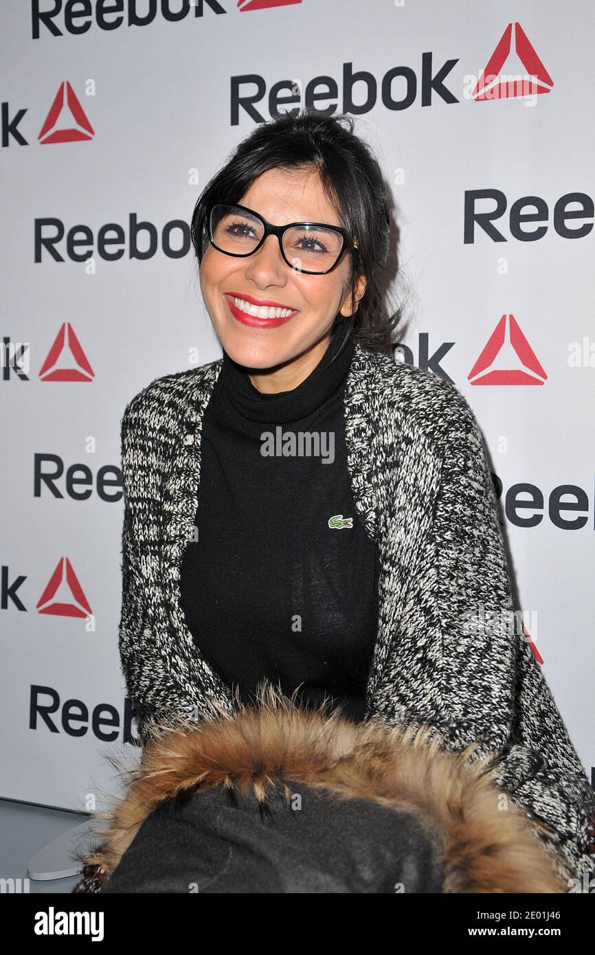 Reem Kherici attending the Reebok Concept Store Opening event at Avenue de  L'Opera in Paris, France on December 4, 2013. Photo by Thierry  Plessis/ABACAPRESS.COM Stock Photo - Alamy