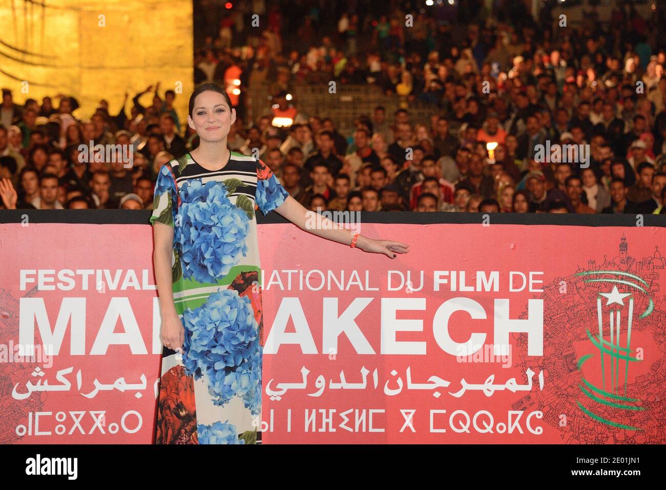 French actress Marion Cotillard attends the Public Enemies presentation ...