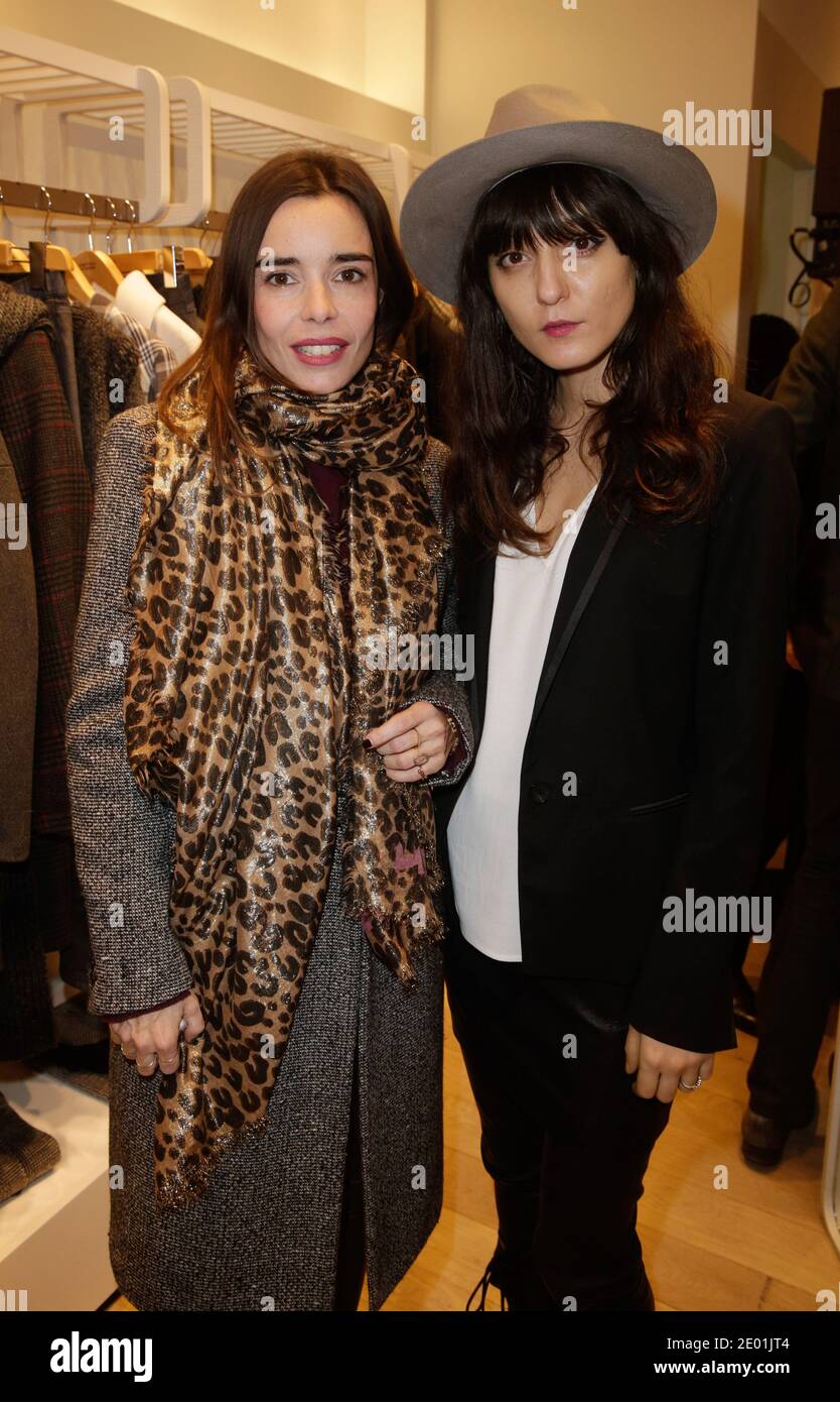 Elodie Bouchez and Irina Lazareanu attending the 'Comptoir des Cotonniers' Store Opening party in Paris, France, on December 05, 2013. Photo by Jerome Domine/ABACAPRESS.COM Stock Photo