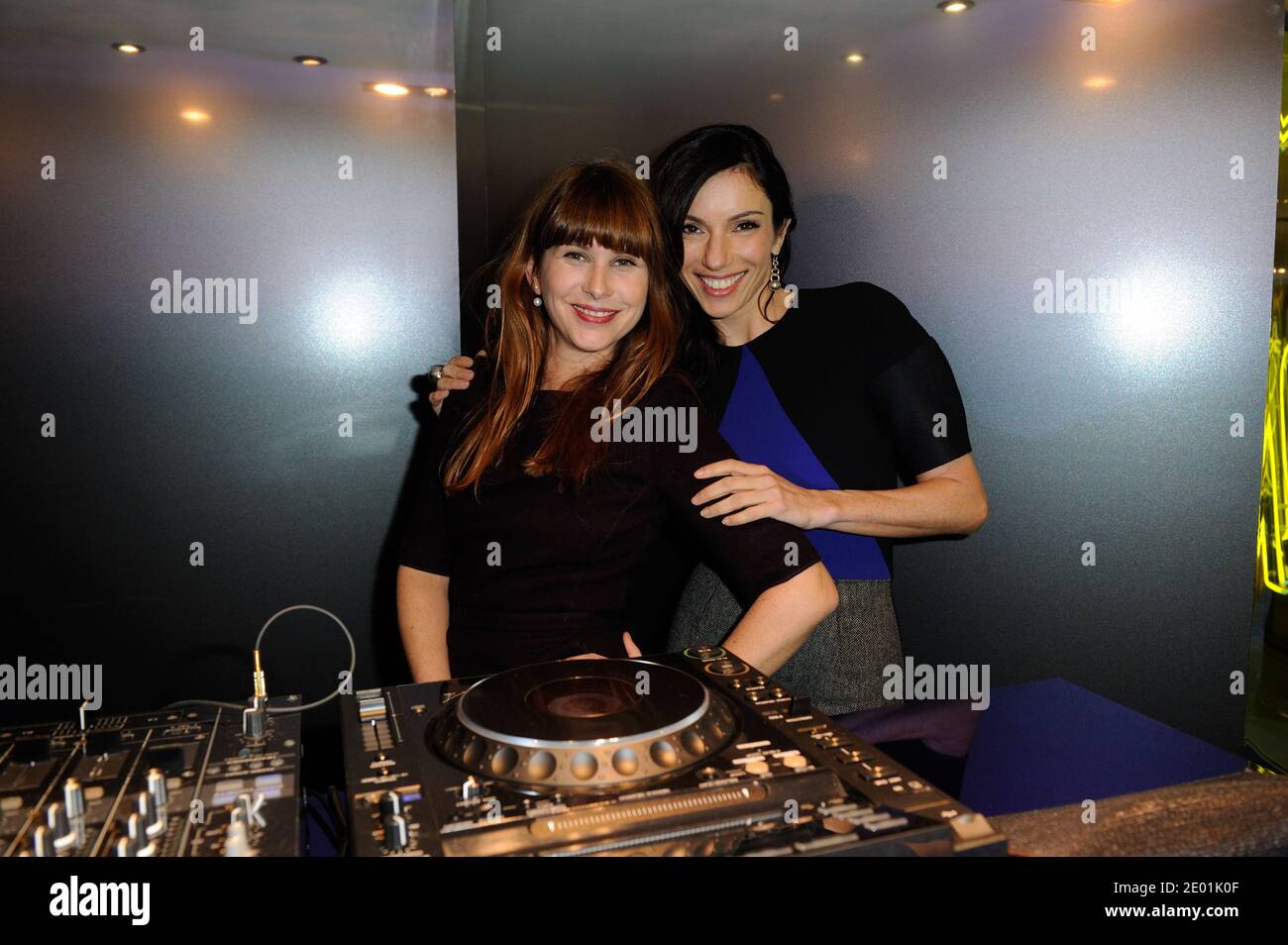 Aure Atika, Cecile Togni attending the Christofle Pop Up Bijoux Party in  Paris, France, on December 5, 2013. Photo by Alban Wyters/ABACAPRESS.COM  Stock Photo - Alamy