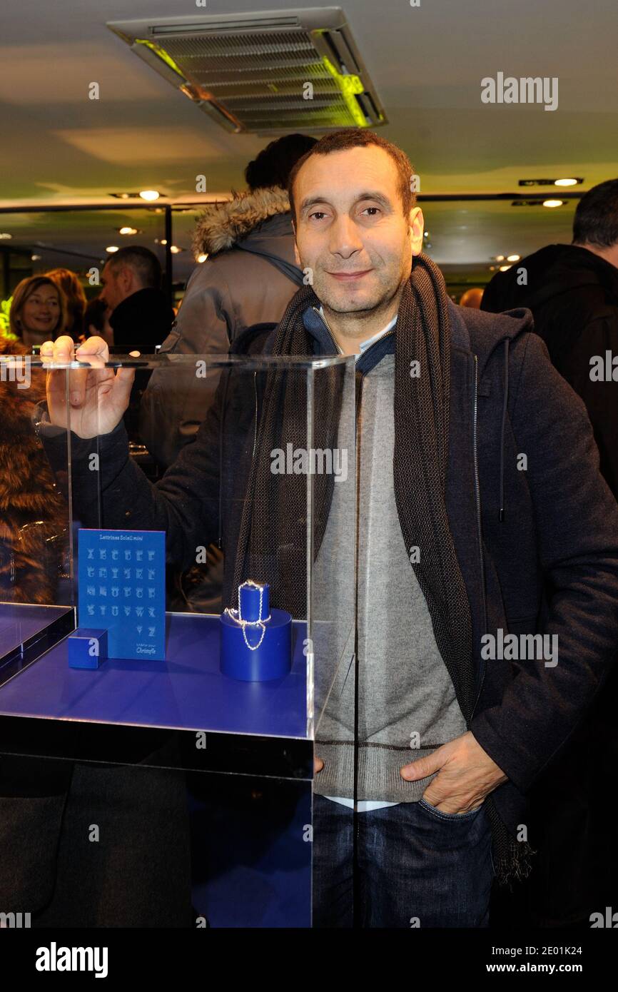 Zinedine Soualem attending the Christofle Pop Up Bijoux Party in Paris, France, on December 5, 2013. Photo by Alban Wyters/ABACAPRESS.COM Stock Photo