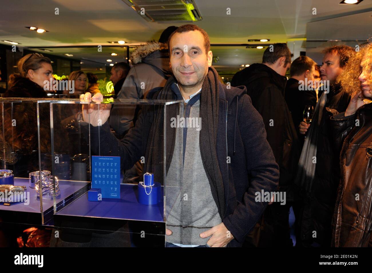 Zinedine Soualem attending the Christofle Pop Up Bijoux Party in Paris, France, on December 5, 2013. Photo by Alban Wyters/ABACAPRESS.COM Stock Photo
