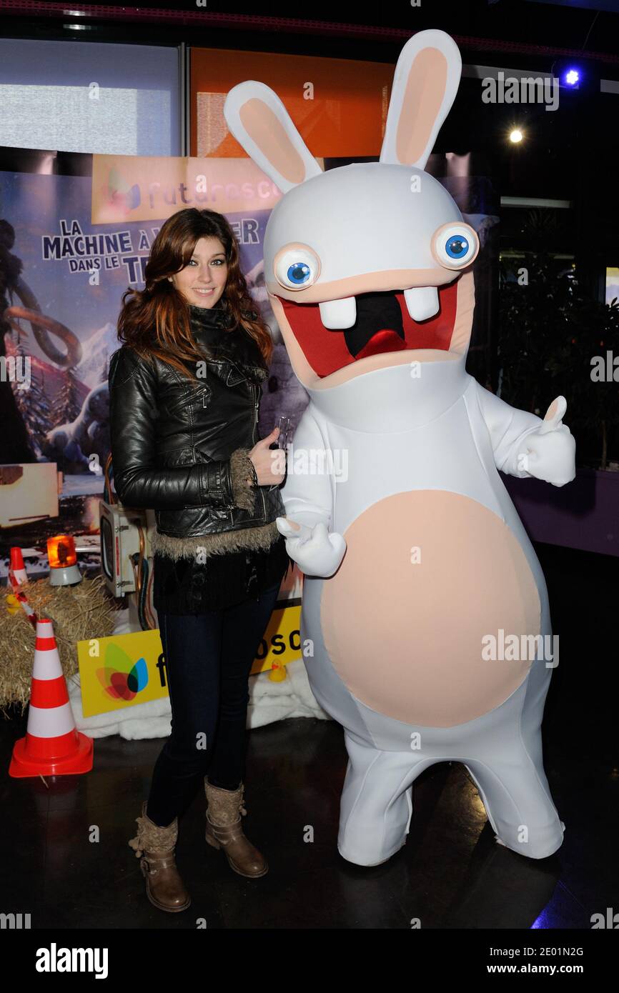Sophie Vouzelaud attending the launch of the new attraction 'Les Lapins  Cretins' at Futuroscope theme park in Poitiers, France on December 7, 2013.  Photo by Alban Wyters/ABACAPRESS.COM Stock Photo - Alamy