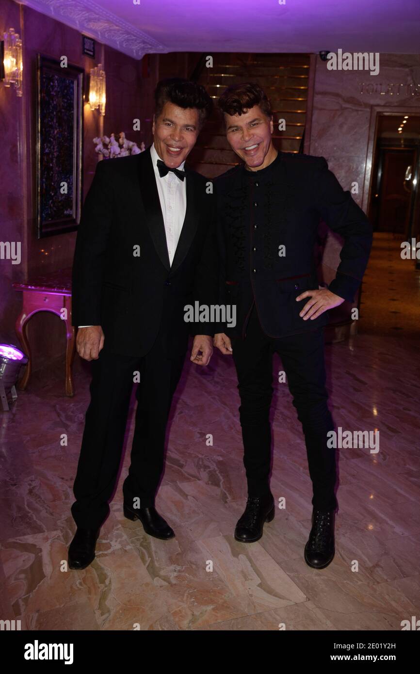 Igor and Grichka Bogdanoff attending 'The Best Awards 2013' Ceremony held at Salons Hoche, in Paris, France on December 16, 2013. Photo by Jerome Domine/ABACAPRESS.COM Stock Photo