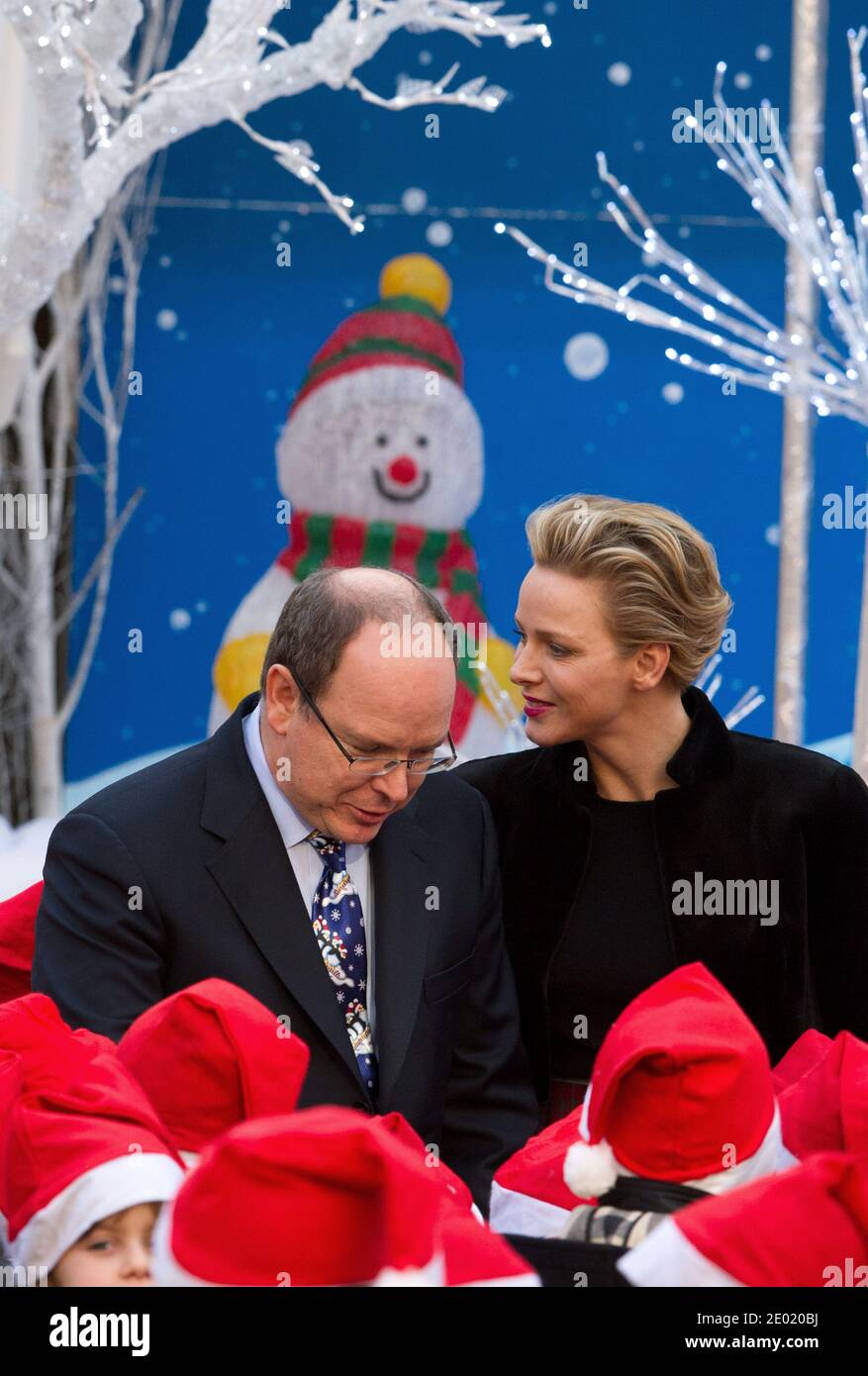 Prince Albert II of Monaco and Princess Charlene host the annual