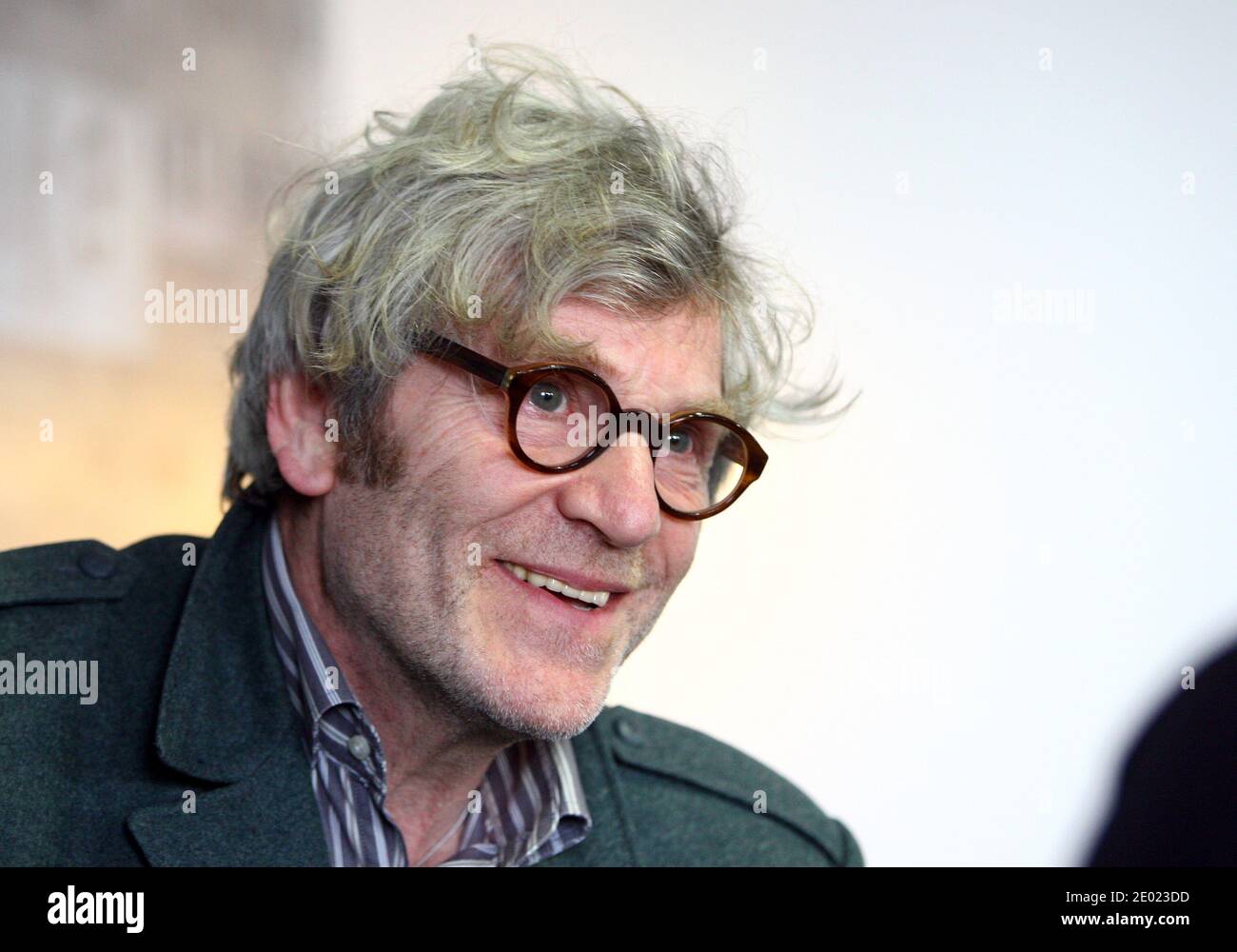 French actor Tcheky Karyo is pictured in Perpignan, south of France on April 19, 2013. Photo by Michel Clementz/ABACAPRESS.COM Stock Photo