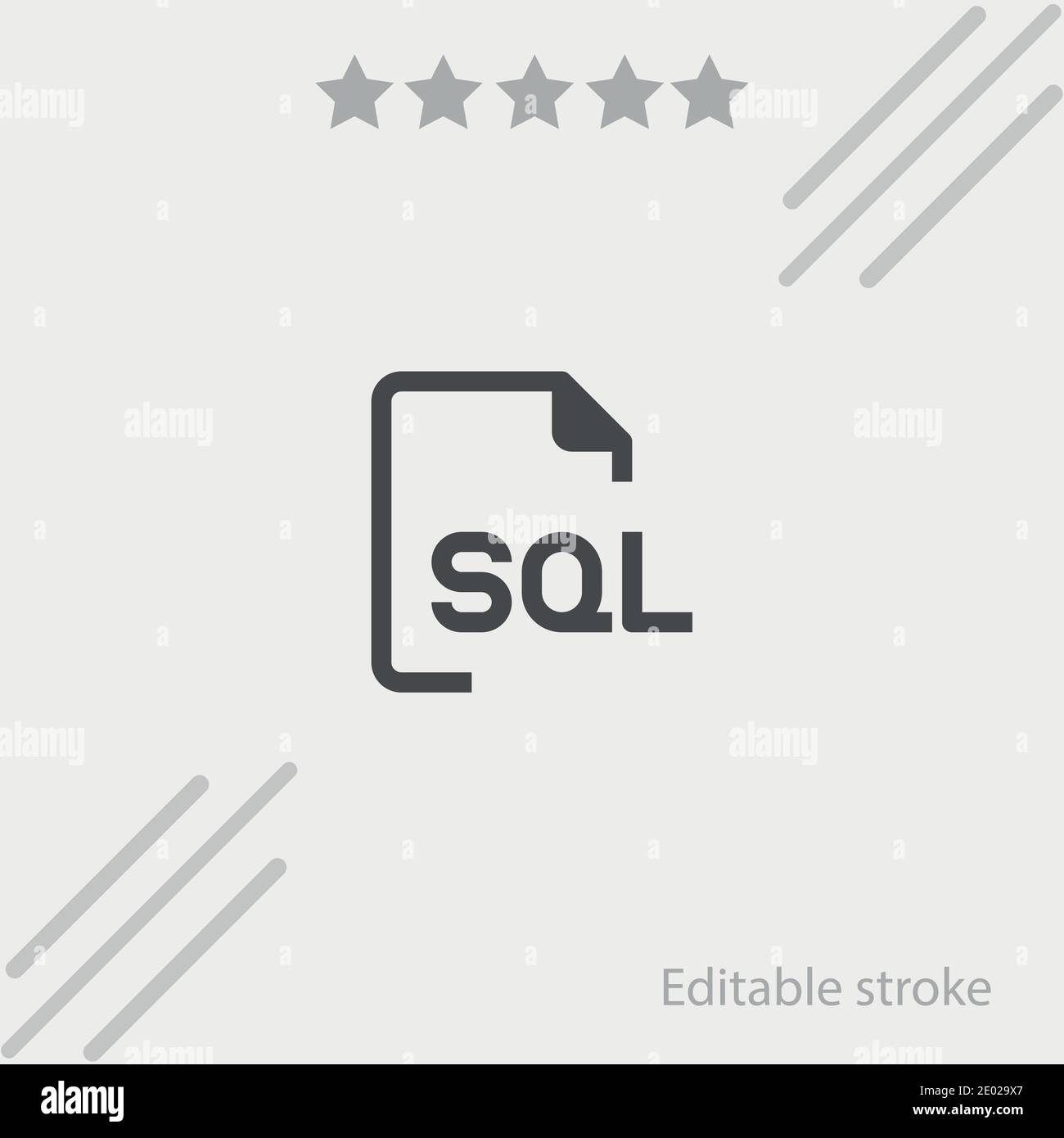 files vector icon modern simple vector illustration Stock Vector Image ...