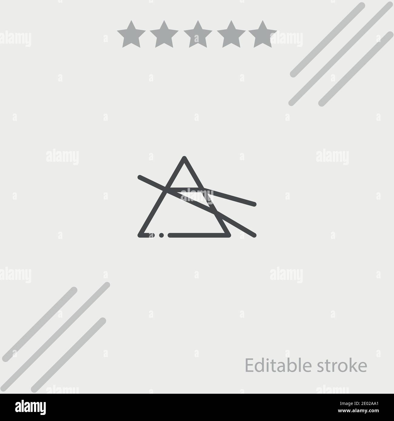 prism vector icon modern simple vector illustration Stock Vector Image