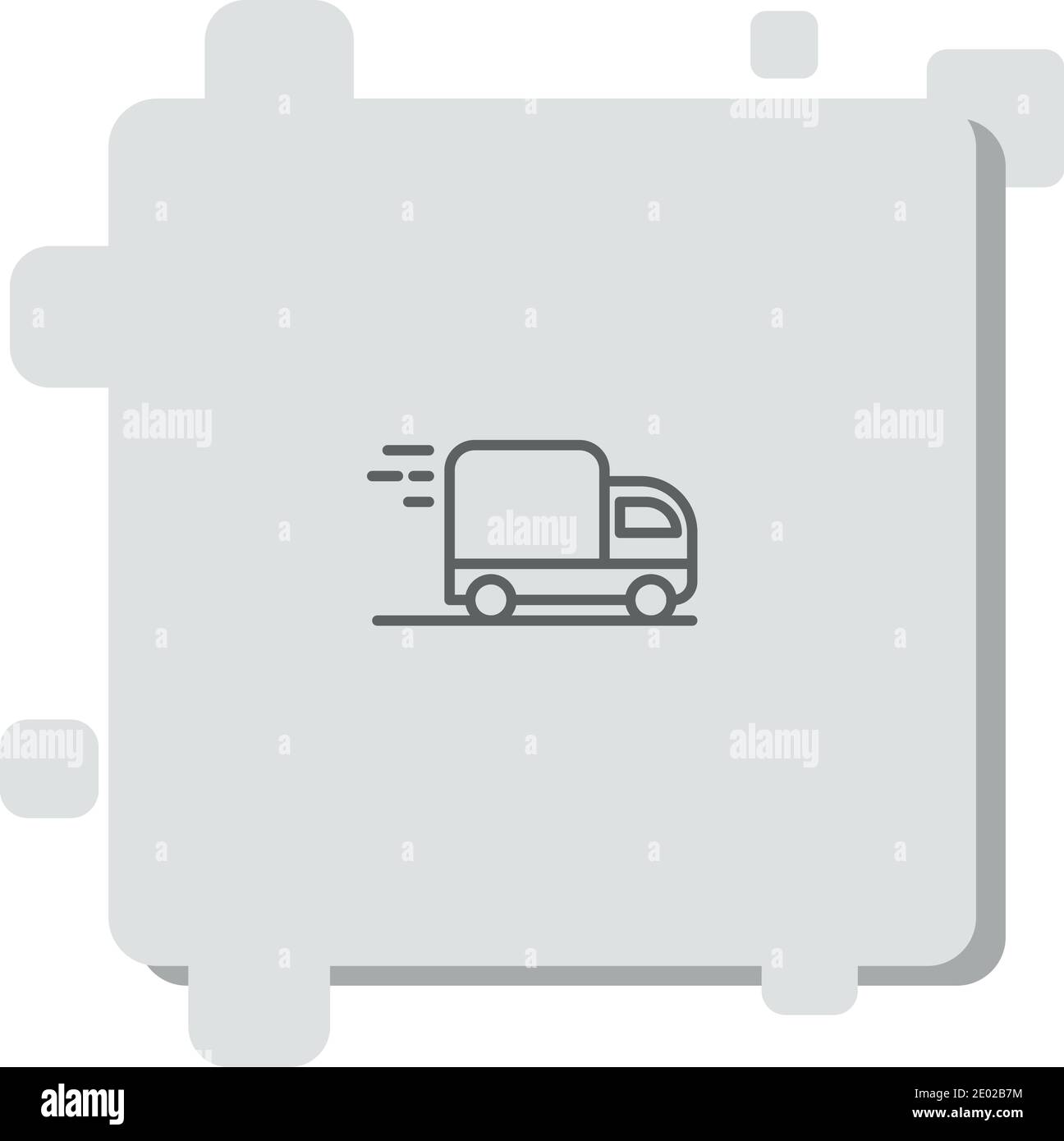 delivery vector icon modern simple vector illustration Stock Vector ...