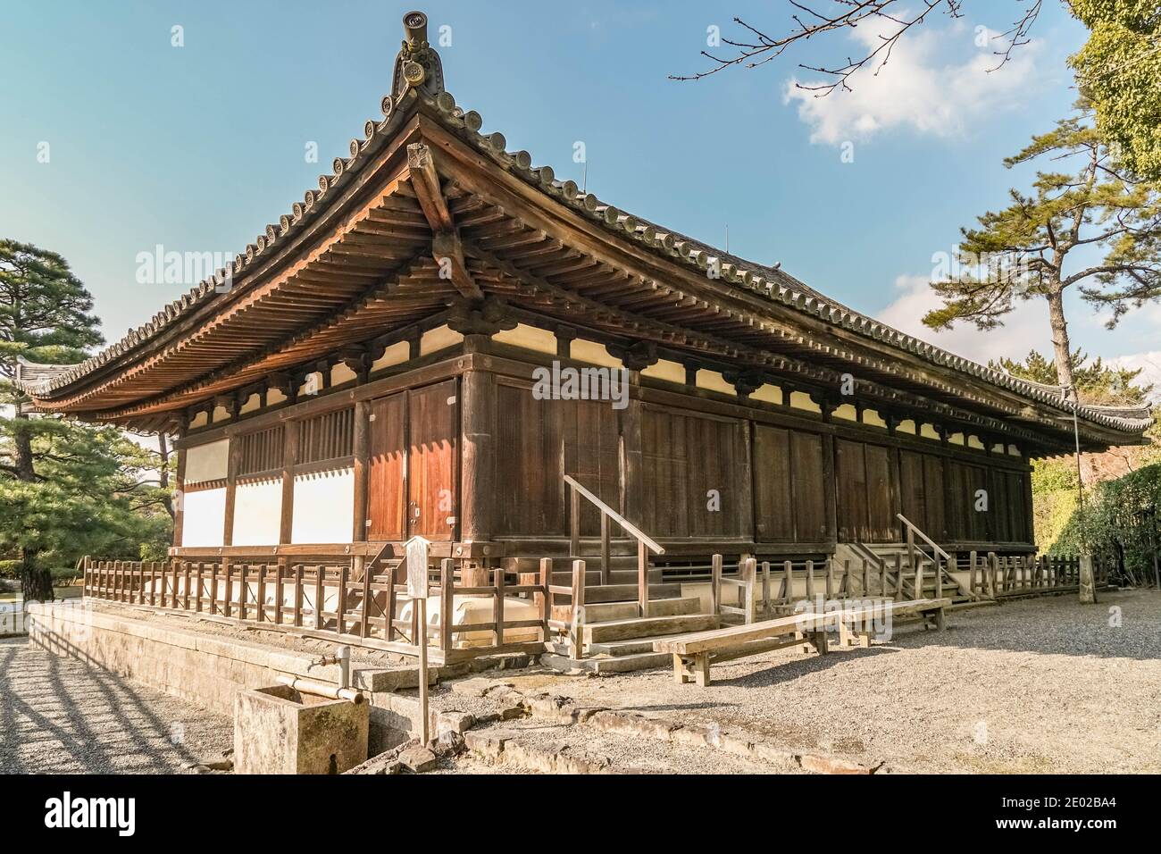 Kannondo (Kannon Hall), Byodoin Temple, Uji, Kyoto, Japan Stock Photo