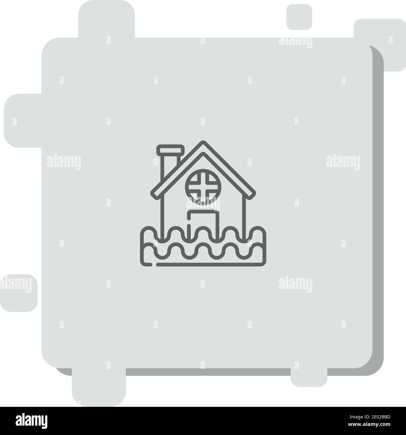 flood vector icon modern simple vector illustration Stock Vector Image ...