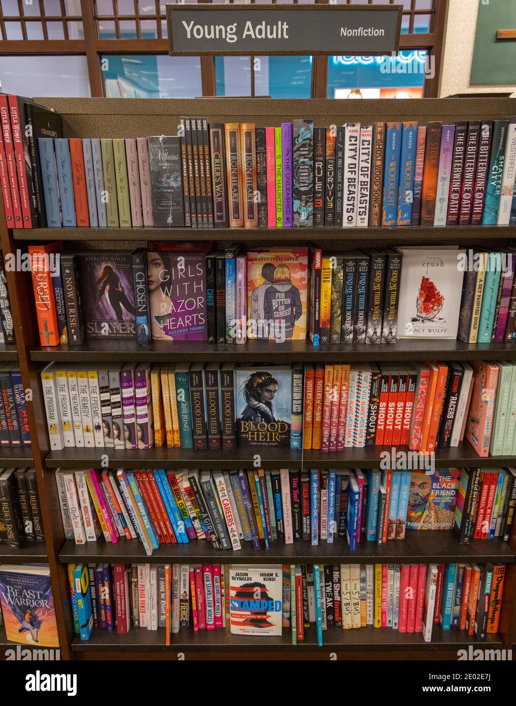 Young Adult Books On Shelves Barnes And Noble Usa Stock Photo Alamy Young Adult Books On Shelves Barnes And Noble Usa Stock Photo Alamy