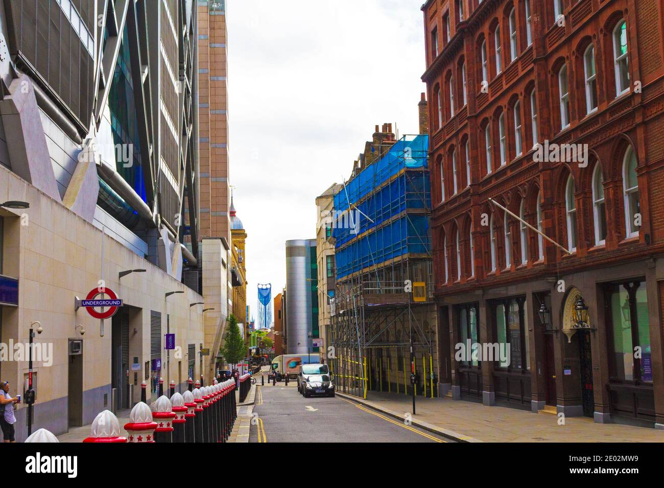 Cannon Street Underground Station in The City.Cannon Street station