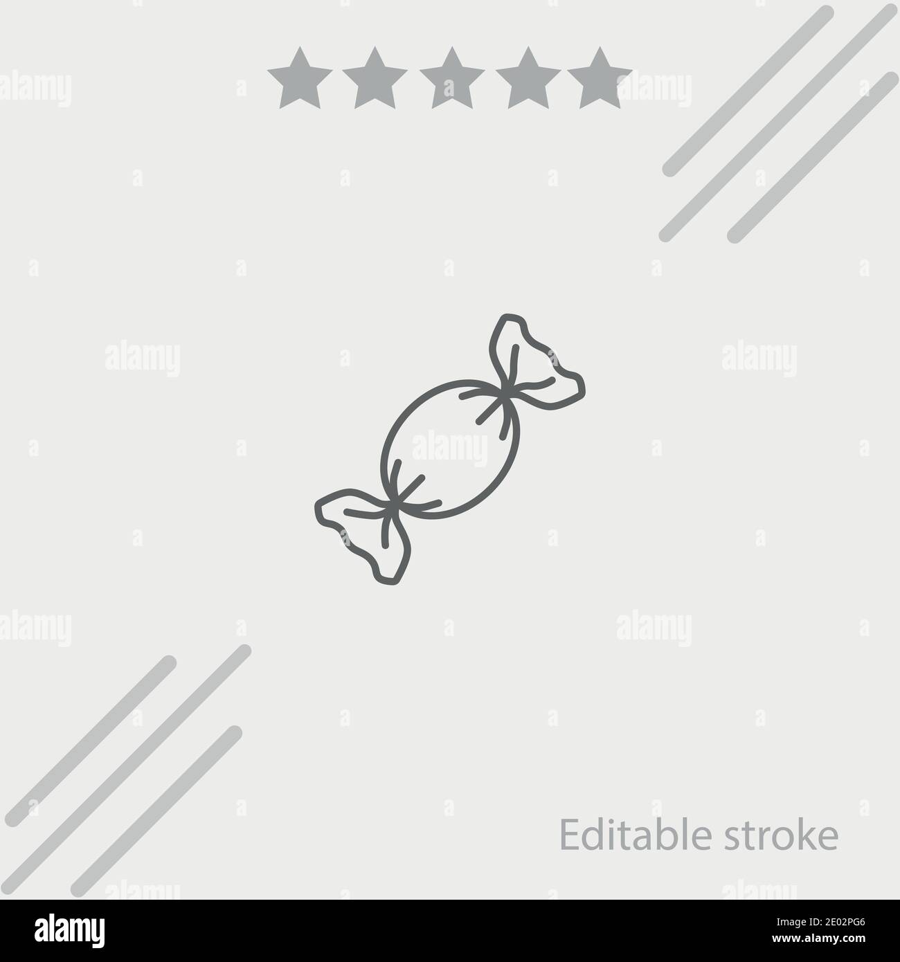 sweets vector icon modern simple vector illustration Stock Vector Image ...