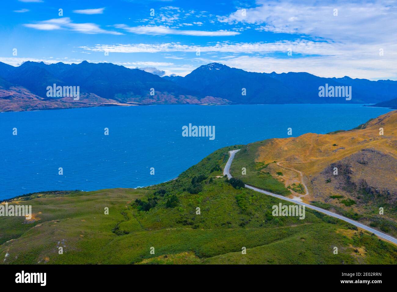 Lake Wanaka At South island of New Zealand Stock Photo - Alamy