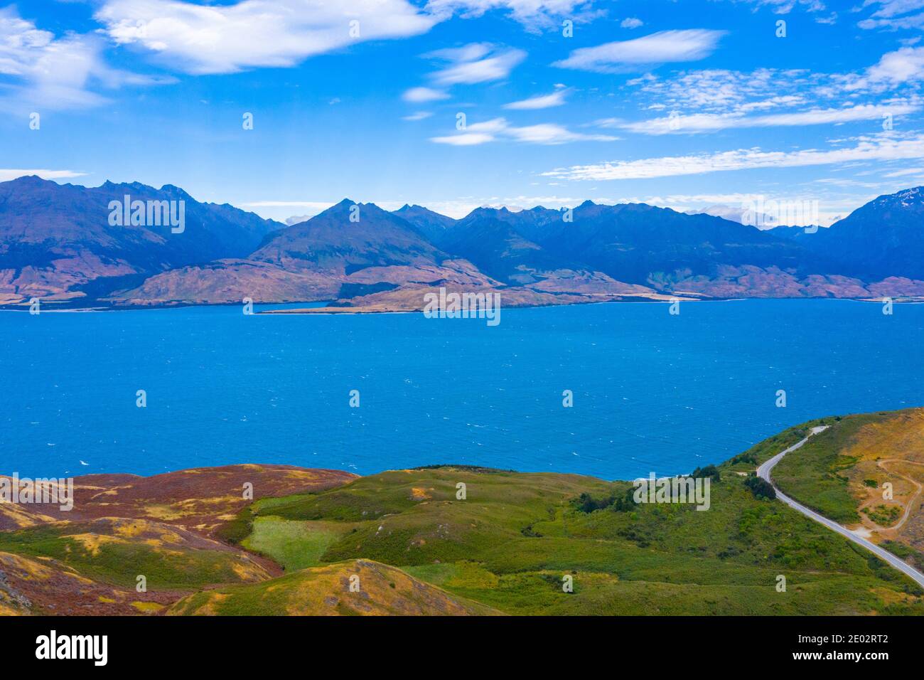 Lake Wanaka At South island of New Zealand Stock Photo - Alamy