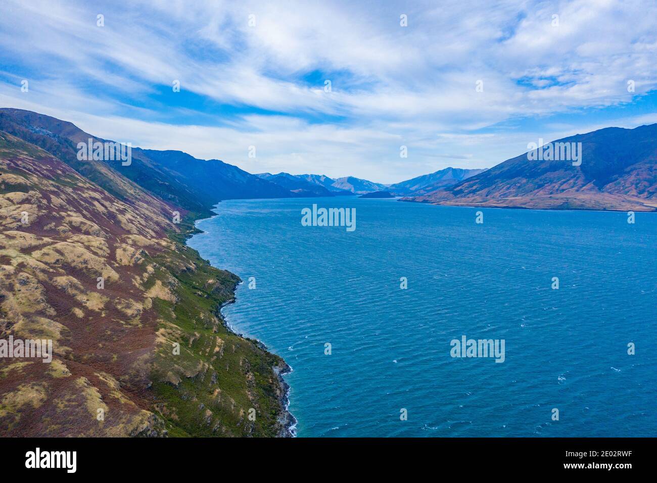 Lake Wanaka At South island of New Zealand Stock Photo - Alamy