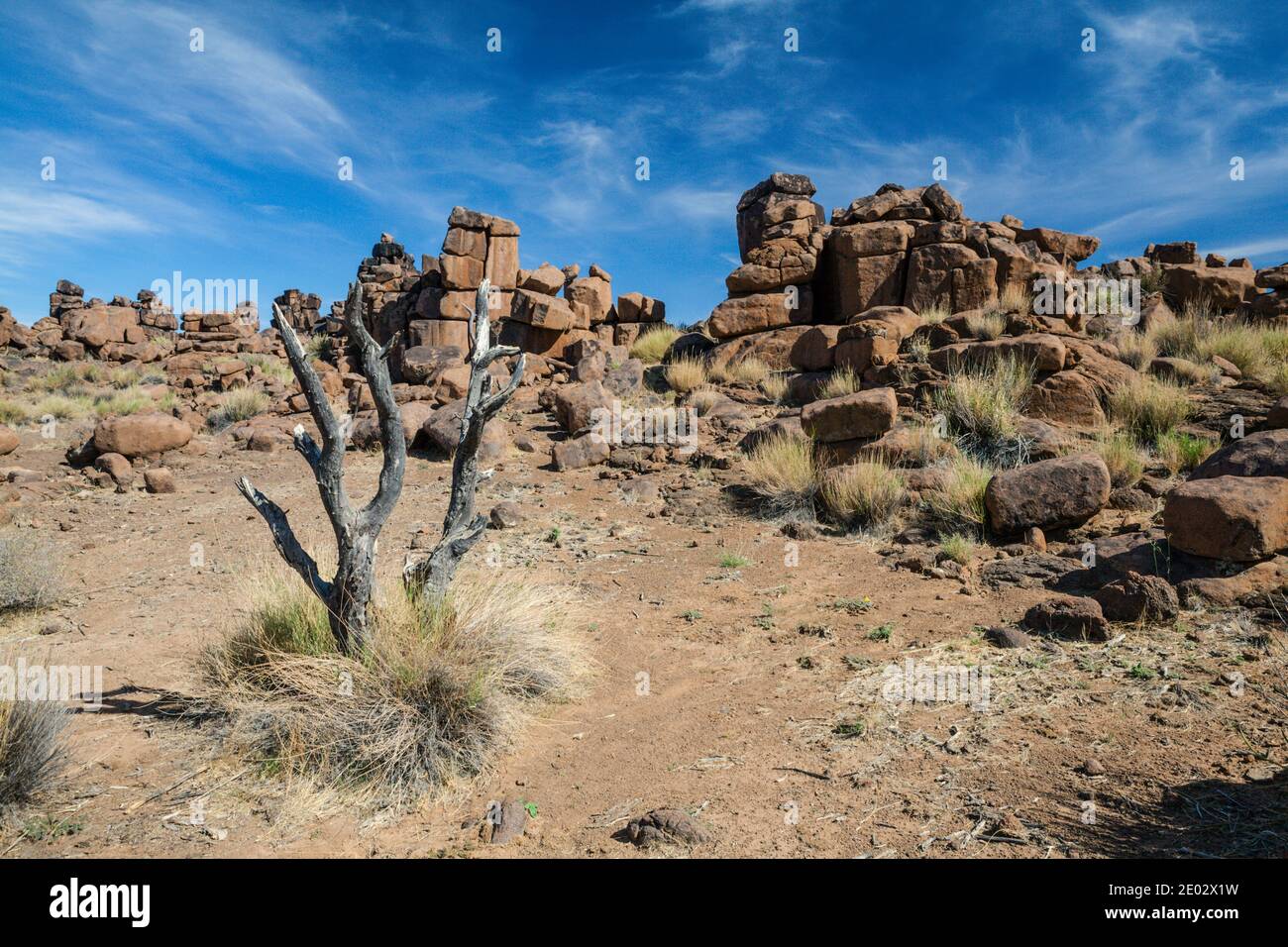 Rocks of Giants Playground, Keetmanshoop, Namibia Stock Photo
