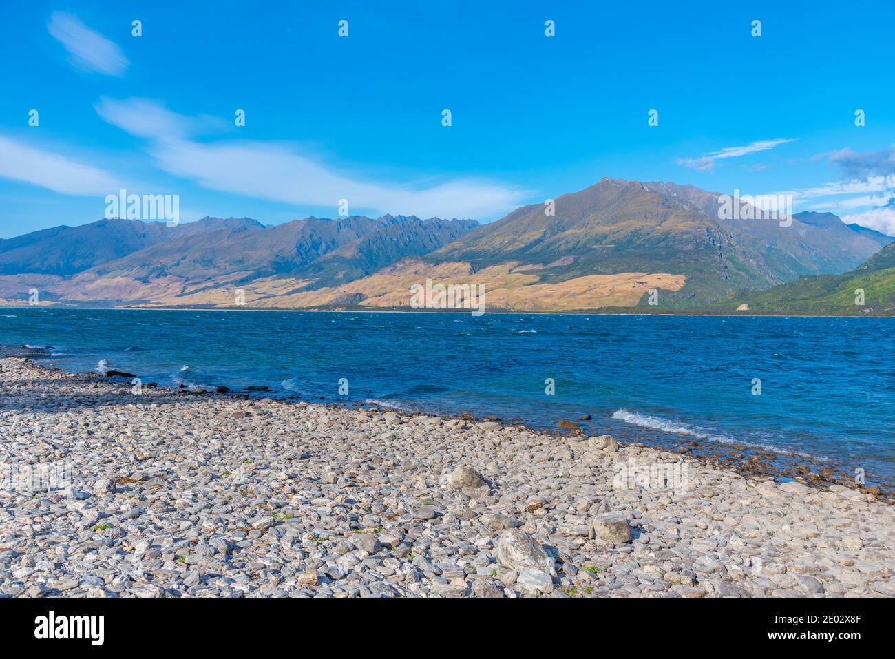 Lake Wanaka At South island of New Zealand Stock Photo - Alamy