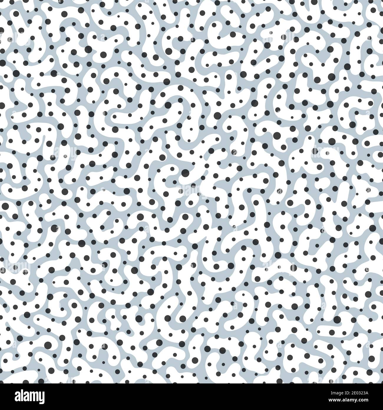 Vector hand drawn monochrome purifier sea fish skin seamless pattern ...