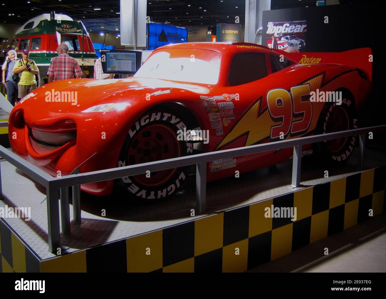 Anaheim, CA, USA. 16th June, 2017. Disney's Pixar Cars 3 at D23 Expo. All  the magic and excitement of the past, present, and future of Disney  entertainment comes together under one roof