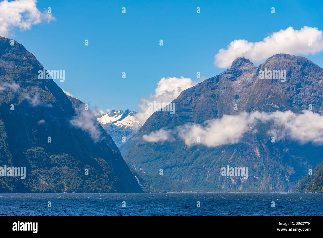 Milford Sound in New Zealand Stock Photo Alamy
