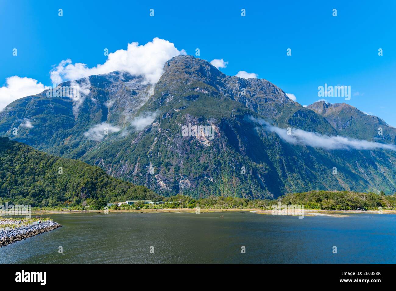 Milford Sound in New Zealand Stock Photo Alamy