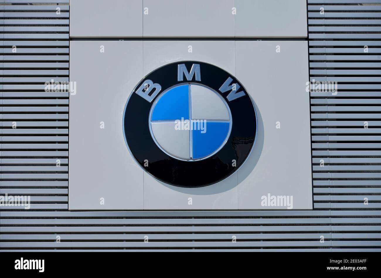 BMW Niederlassung Berlin, Kaiserdamm, Westend, Charlottenburg, Berlin, Deutschland Stock Photo