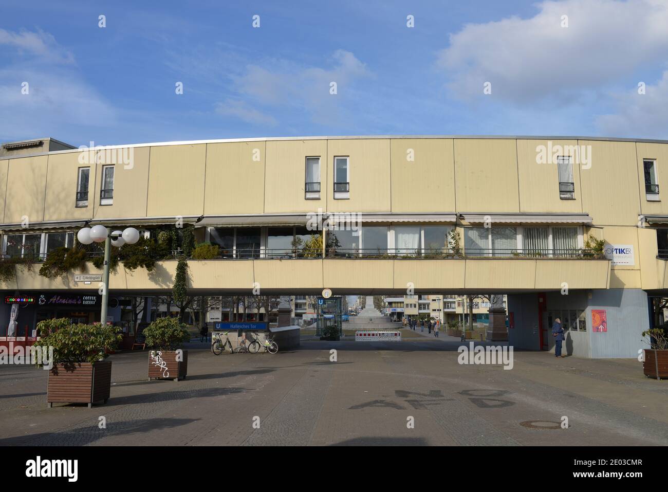 Wohnungen, Mehringplatz, Kreuzberg, Mitte, Berlin, Deutschland Stock Photo