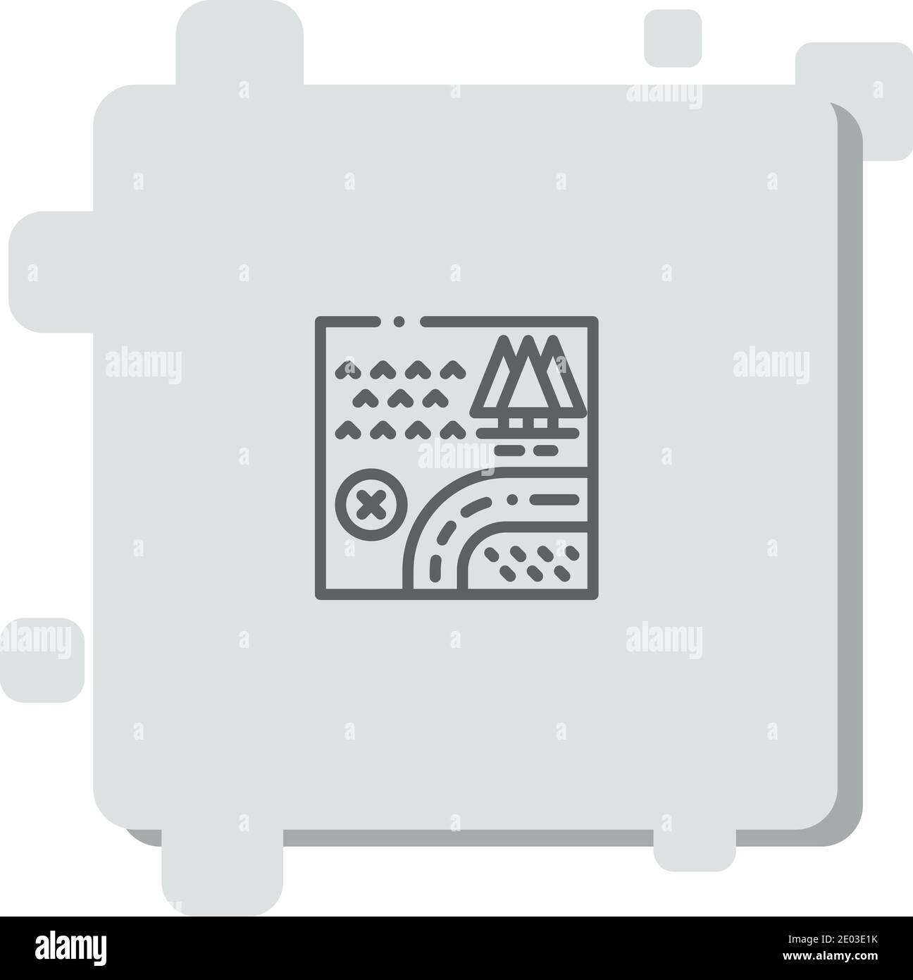 atlas vector icon modern simple vector illustration Stock Vector Image ...