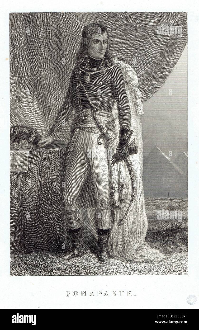 Napoléon Bonaparte Stock Photo