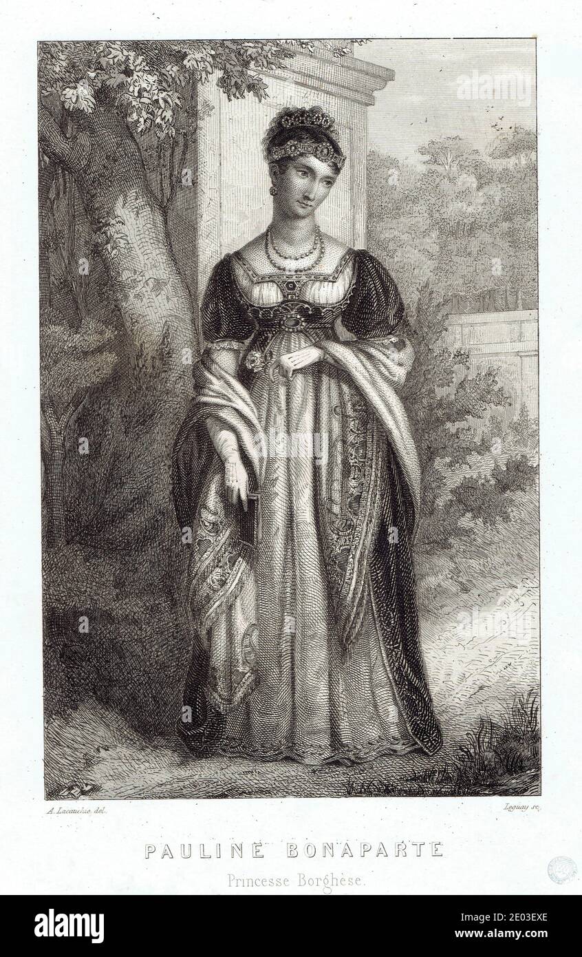 Pauline Bonaparte Stock Photo Alamy