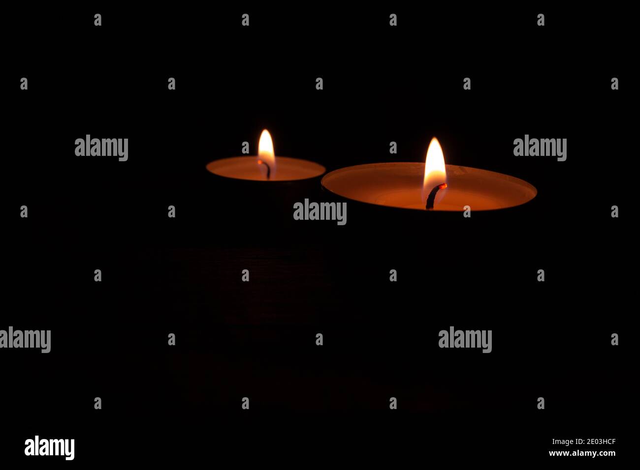 Two lighted candle hires stock photography and images Alamy