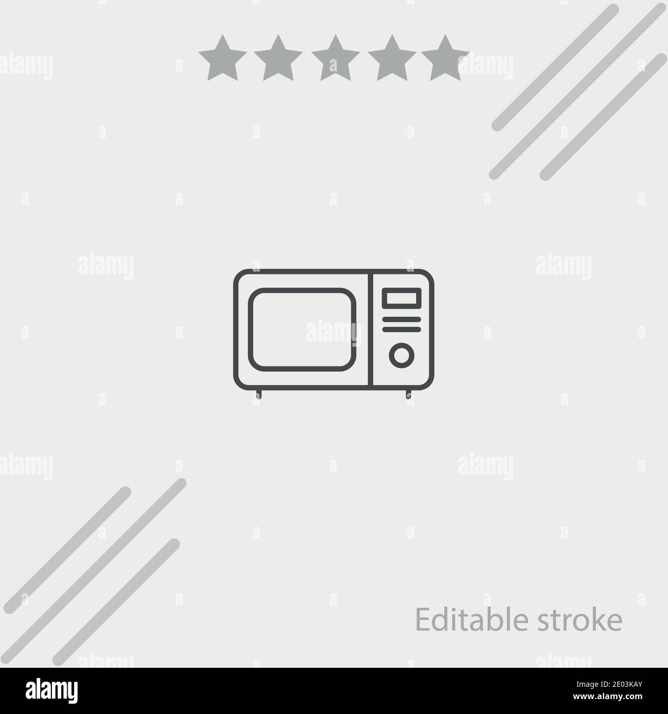 Microwave oven icon image Black and White Stock Photos & Images Alamy