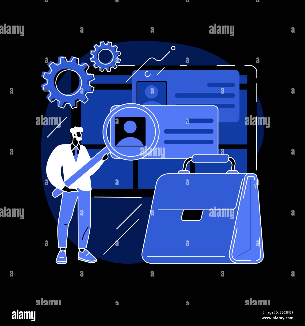 Employers abstract concept vector illustration Stock Vector Image & Art ...