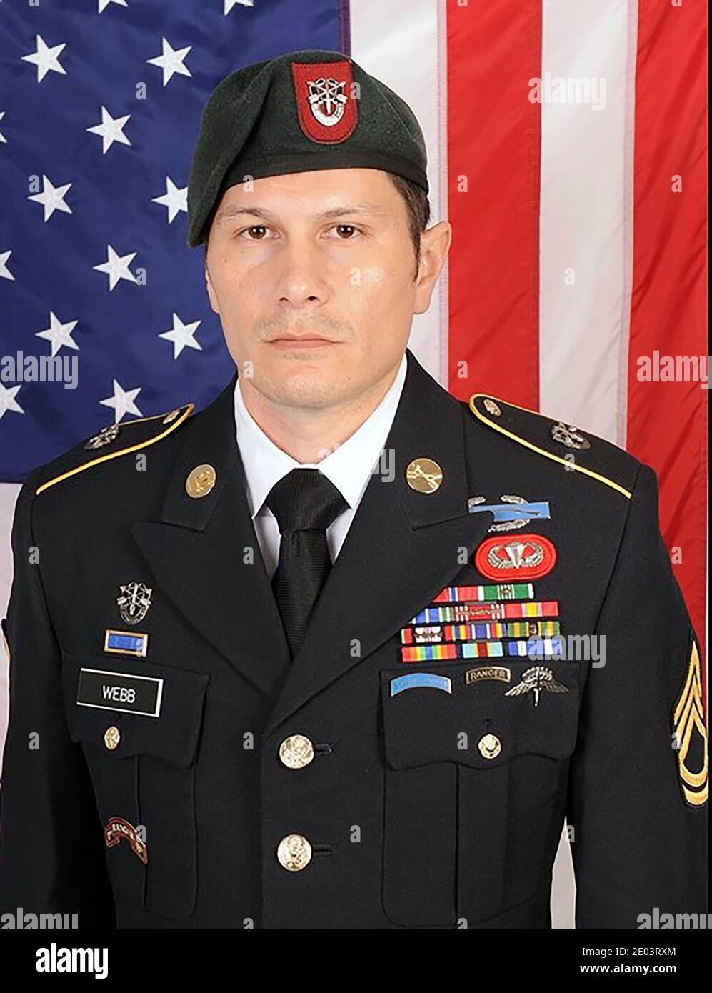 Rockford, United States. 29th Dec, 2020. The U.S. Army has released this December 2019 photo of 37-year-old Duke Webb, on Monday, December 28, 2020. Webb is facing murder charges and attempted murder charges after being arrested following the shooting at Don Carter Lanes in Rockford, Illinois on December 26, 2020. Webb shot and killed three men and shot and injured two teens. Photo by U.S. Army/UPI Credit: UPI/Alamy Live News Stock Photo
