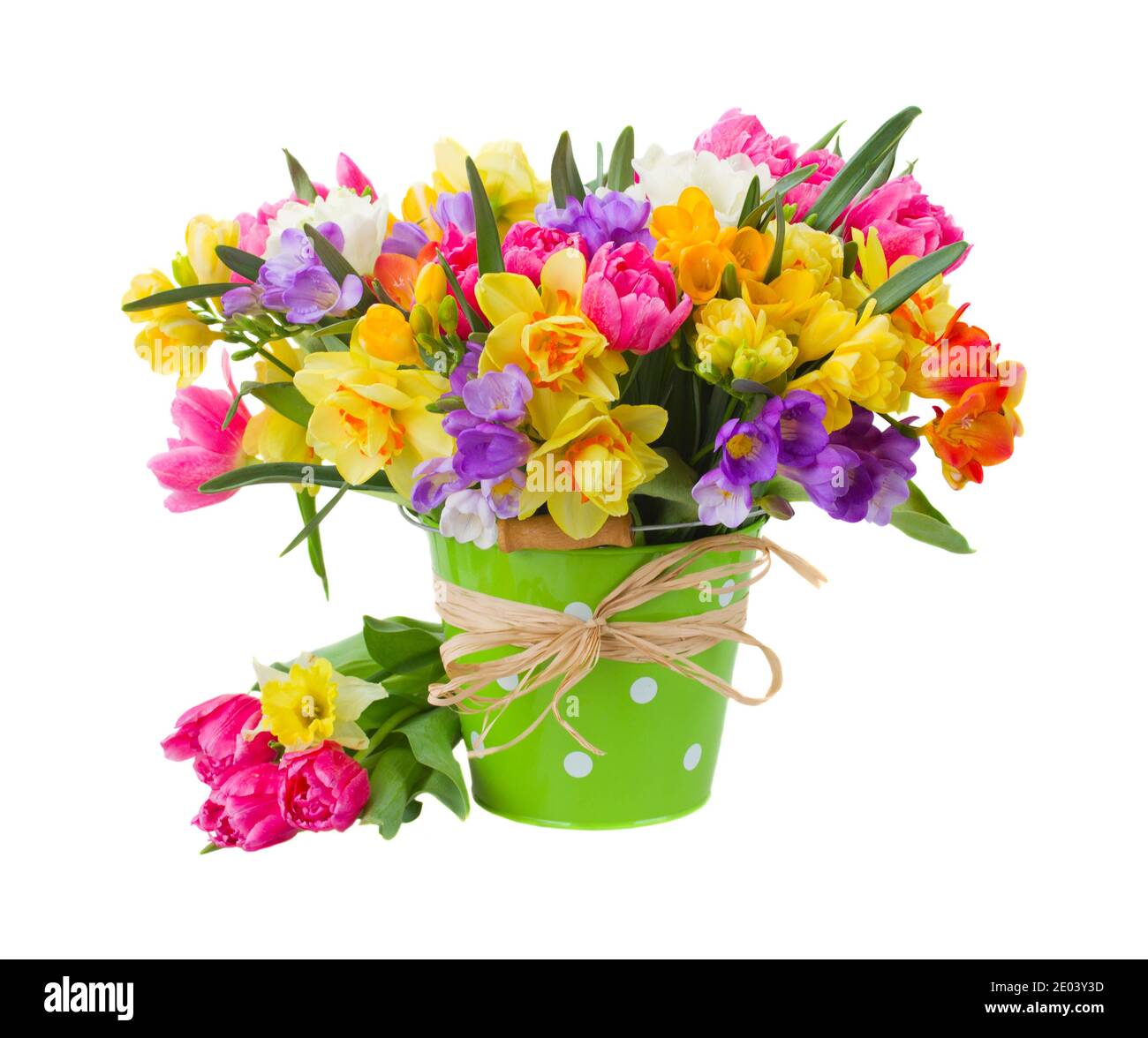 Spa Arrangement Freesia Flower Blossom Aromatherapy Stock Photo 125089943
