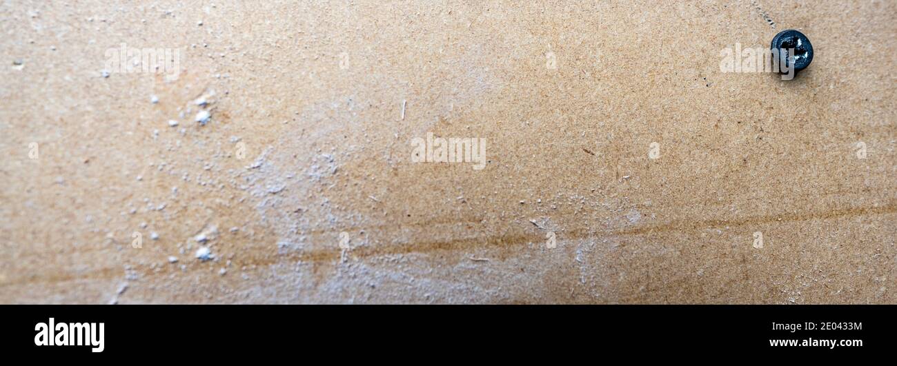 Damaged screw head caused by using the wrong bit and speed to install