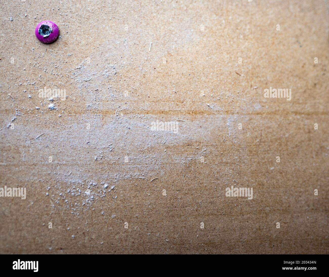 Damaged screw head caused by using the wrong bit and speed to install