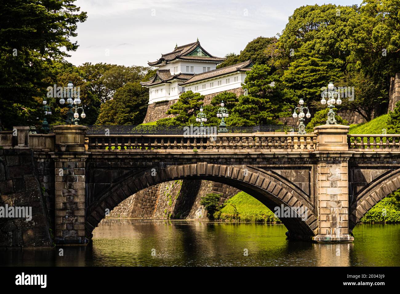 Tenno Palace in Chiyoda (Tokyo), Japan Stock Photo