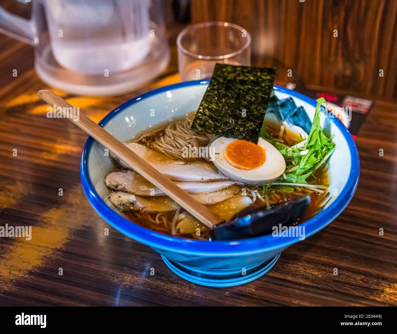 Ramen restaurant Afuri in Tokyo, Shibuya, Japan Stock Photo