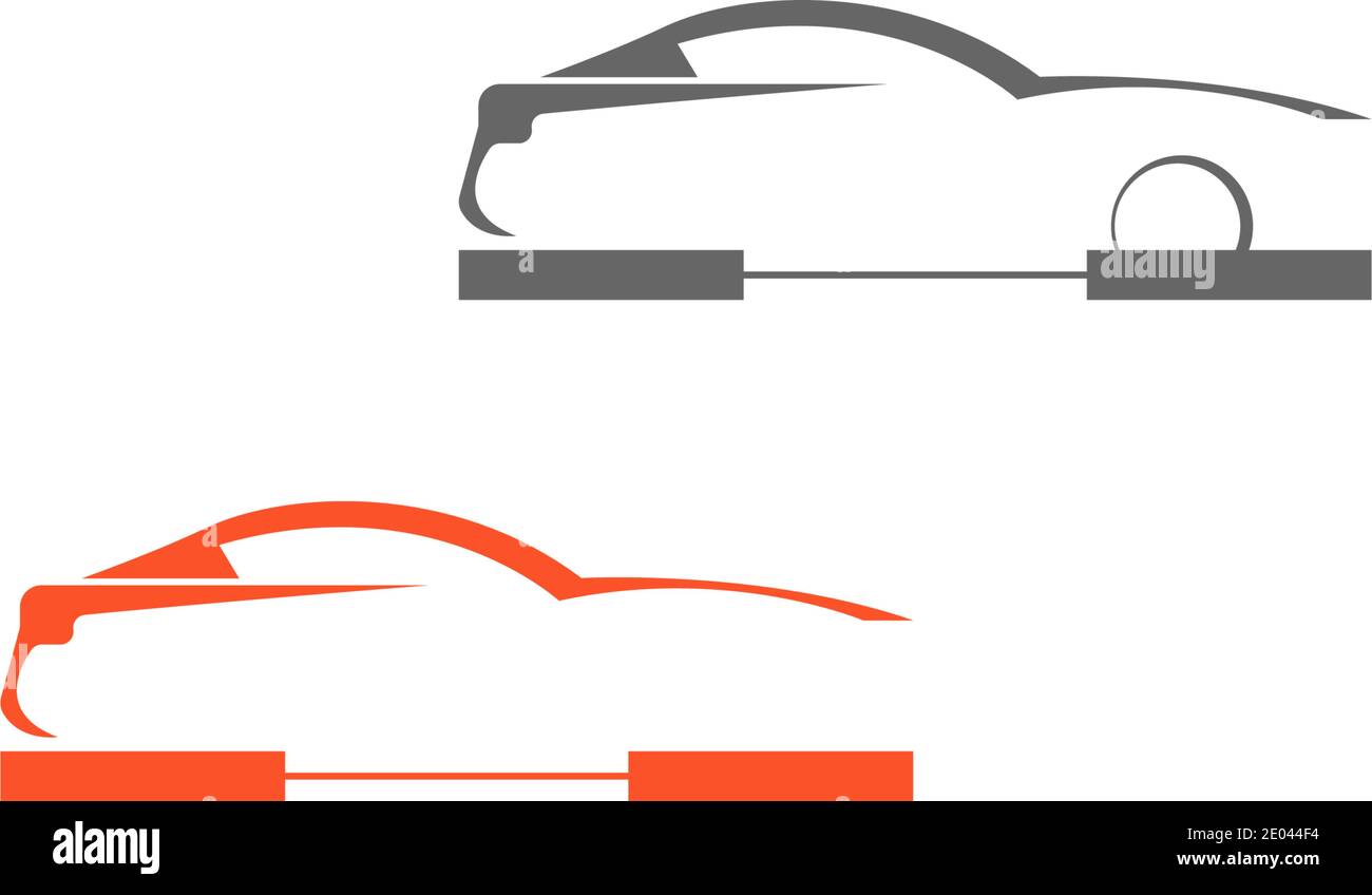 Auto car illustration logo vector template Stock Vector