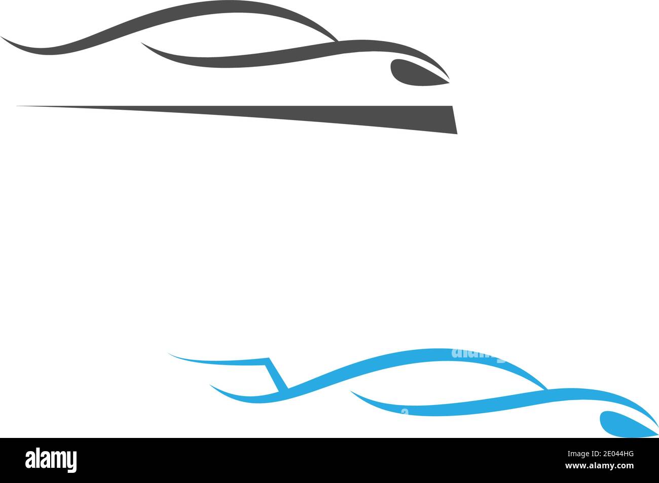 Auto car illustration logo vector template Stock Vector