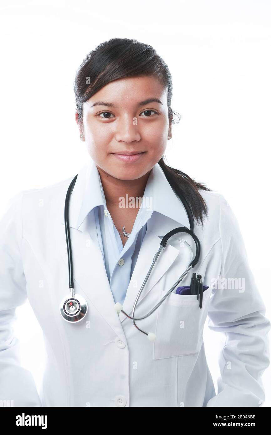 A professional asian female doctor with her tools Stock Photo - Alamy