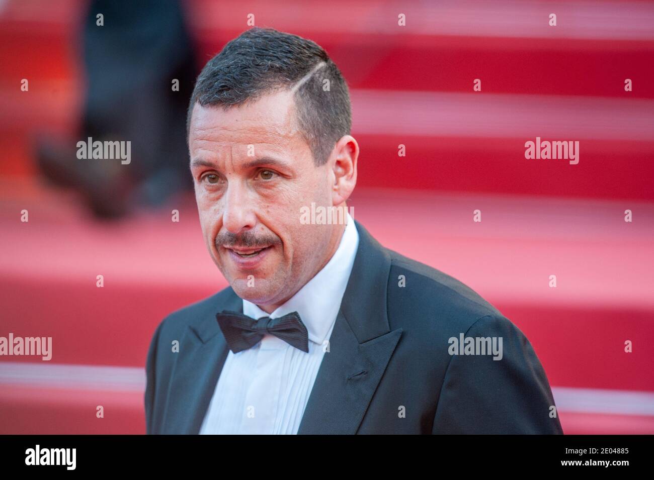 CANNES, FRANCE - MAY 21: US actor Adam Sandler arrives for the film The Meyerowitz Stories in competition at the 70th annual Cannes Film Festival Stock Photo
