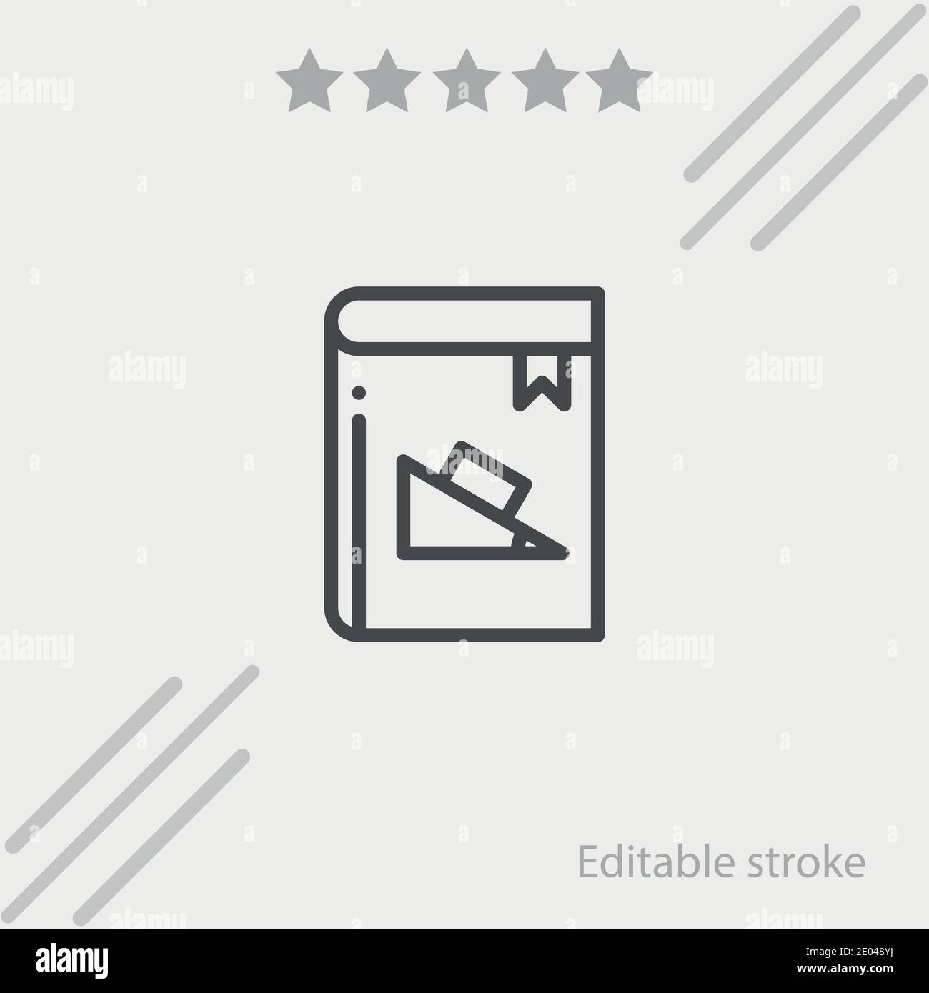 book vector icon modern simple vector illustration Stock Vector Image ...