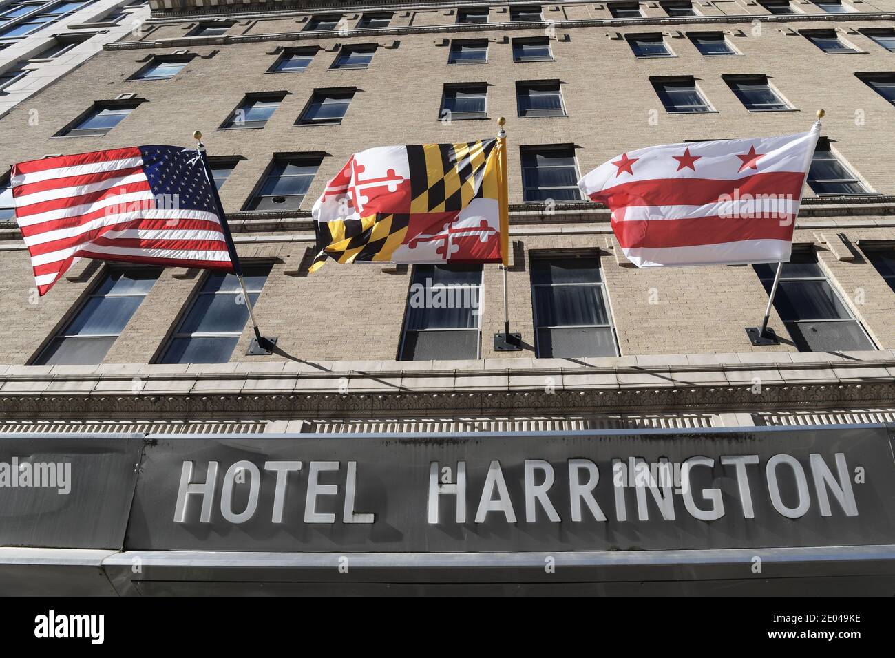 Washington, District of Columbia, USA. 29th Dec, 2020. Hotel Harrington  where Proud Boys members will gathering for January 6, 2021 protest of Joe  BidenÃ•s election as president, today on December 29, 2020